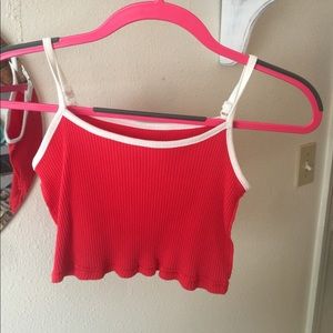 cropped tank top